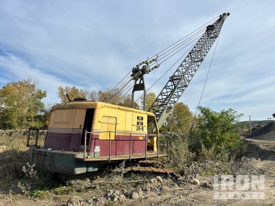 Bucyrus Erie 38B Lattice-Boom Crawler Crane
