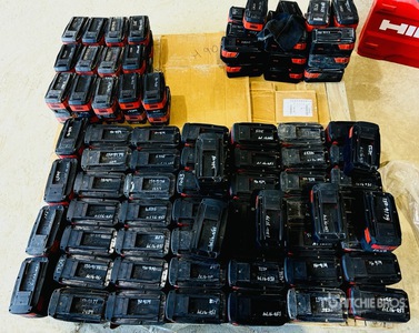 Quantity of (100)  Hilti Batteries