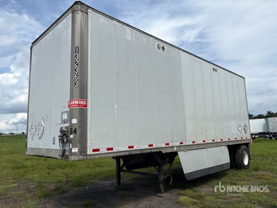 2014 Stoughton 28 ft x 102 in S/A Przyczepa furgon