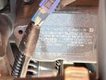 Engine with Emission Label