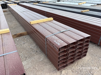 Quantity of (40) 4 in x 20 ft C- Purlin (Unused)