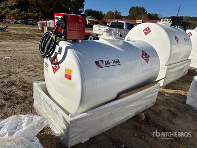 2026 AM Tank 500 Diesel 490 gal Skid Mounted Steel Diesel Fuel Tank (Unused)