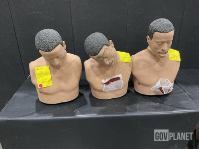 (7) Kforce Trauma F/X AirwayPlus Lifecast Classroom Breathing Simulators