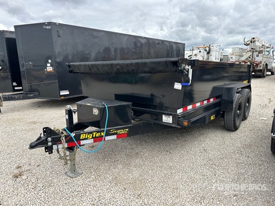 2026 Big Tex 14 ft T/A Tipping Utility Trailer