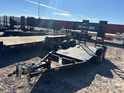 2021 Miska 10 ft T/A Equipment Trailer