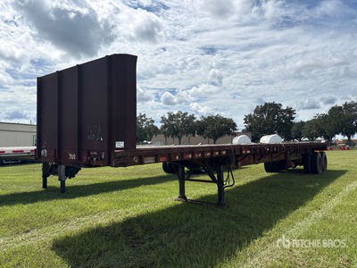 1983 Transcraft 44 ft T/A Flatbed Trailer