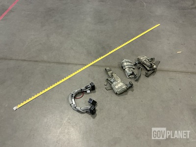 (1) Wing Center Hinge, (1) Harness Assembly, (11) Holsters & Assorted Items