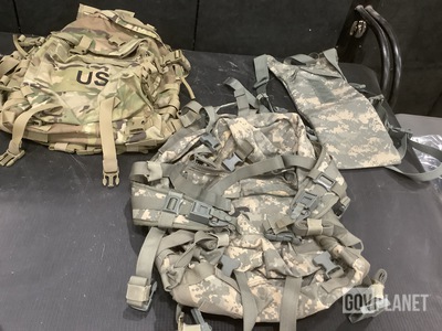 (28) Assault Packs, (65) Hydration System Carriers & Assorted Items