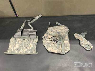 (28) Bandoleer Ammunition Pouches, (95) Sustainment Pouches & Assorted Items
