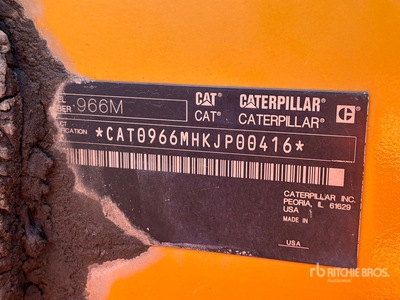 2015 Cat 966M ホイールローダー