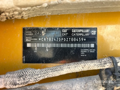 2014 Cat 242D Skid Steer Loader