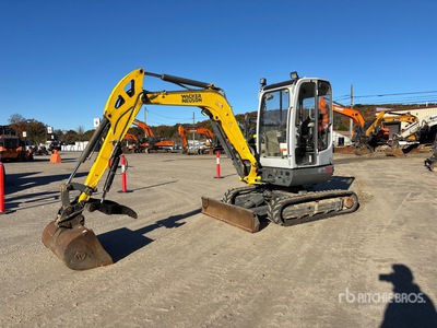 2016 Wacker EZ38 Mini Excavator