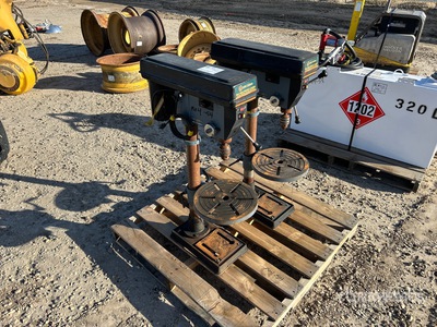 Quantity of (2) King Bench Top Electric 10 Speed Drill Presses
