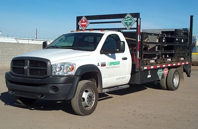 2008 Dodge Ram 5500 Heavy Duty Welding Supply Delivery Truck