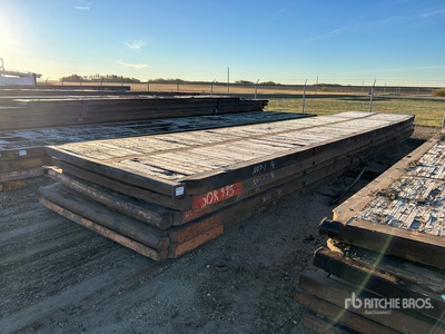 Quantity of (5) 8 Ft x 40 Ft Rig Matten