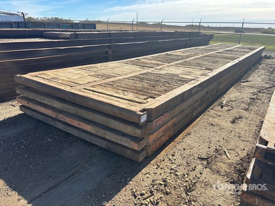 Quantity of (4) 8 Ft x 40 Ft Rig Matten