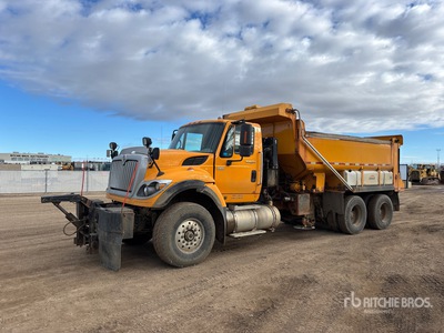 2011 International 7600 6x4 Snow Plow Truck