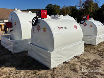 2026 AM Tank 1000 Diesel 1050 gal Skid Mounted Steel Diesel Fuel Tank (Unused)
