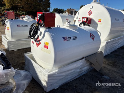 2026 AM Tank 500 Diesel 490 gal Skid Mounted Steel Diesel Fuel Tank (Unused)