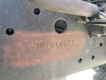 General Appearance with Frame Stamp Serial Number/VIN Photo