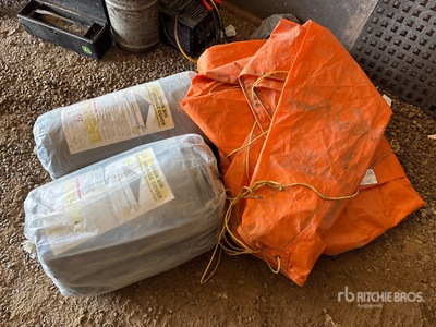 Quantity of (2) 29 ft Grain Bin Storage Cover (Unused)