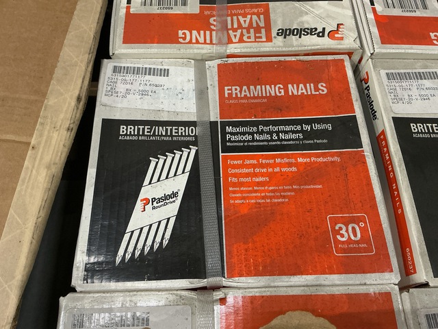 (26) Boxes of Framing Nails