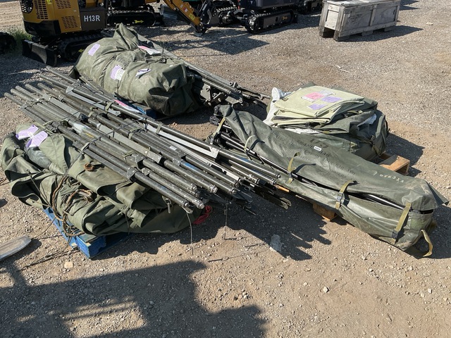 (2) Expandable Frame Tents (2) Expandable Frame Tents