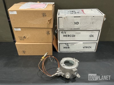 (6) Mercoid DAH-7035-153-7N Thermostatic Switches
