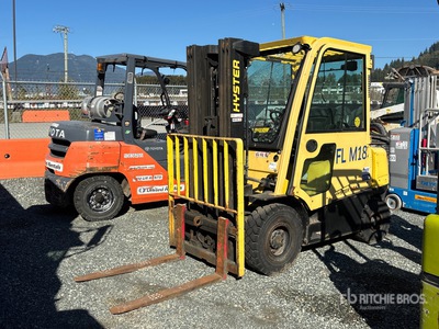 2020 Hyster H50XT 4800 lb Pneumatic Tire Forklift