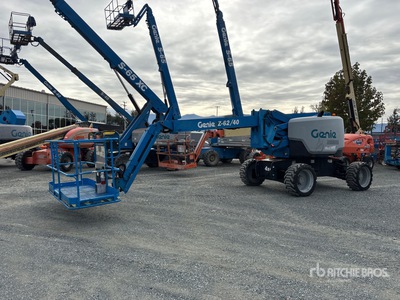 2017 Genie Z62/40 4WD Diesel Articulating Boom Lift