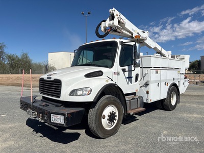 2014 Altec At37G 37 ft on 2015 Freightliner M2 4x2 Lkw-Arbeitsbühne