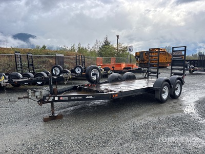 2020 Miska 14 ft T/A Remorque pour équipement