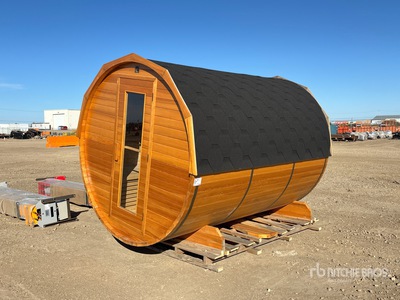 9 ft x 80 in Barrel Sauna