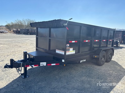 2027 Denton 14 ft T/A Tipping Utility Trailer