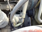 Engine with A/C Compressor