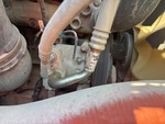 Engine with A/C Compressor