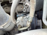 Engine with A/C Compressor