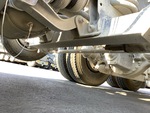 Underbody with Non-Driven Rear Drop Axle