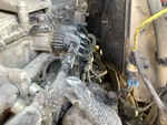 Engine with Air Compressor