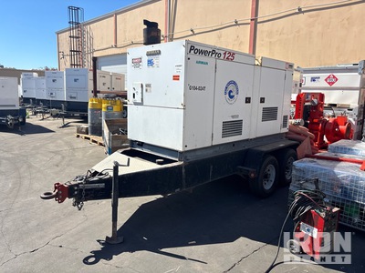 Airman SDG125S 125 kVA Mobile Generator