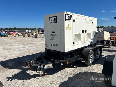 2013 Cat XQ60-6 55 kW Mobile Generador
