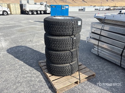 Quantity of (4) 33X12.50R16.5LT Tires