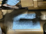 Engine with Emission Label