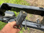 Trailer Chassis with Power Receptacle Functional