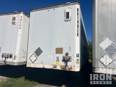 2005 Stoughton 48 ft T/A 48 ft Van Trailer