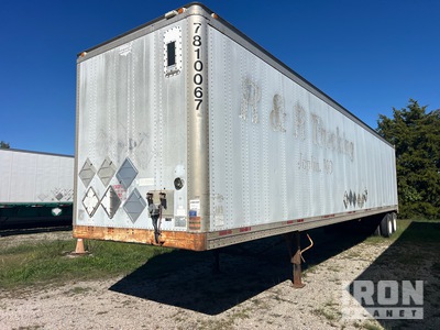 1998 Wabash 48 ft T/A 48 ft Van Trailer
