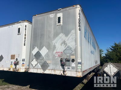 1998 Wabash 48 ft T/A 48 ft Van Trailer