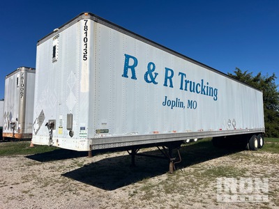 2000 Stoughton 48 ft T/A 48 ft Van Trailer