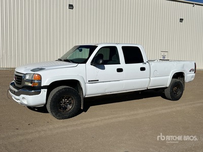 2007 GMC Sierra 3500HD SLE 4x4 Crew Cab Pickup