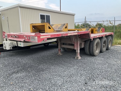 2020 Mireles 24 ft Tri/A Plataforma de Escalon para Bobinas / Coil Rimorchio a pianale